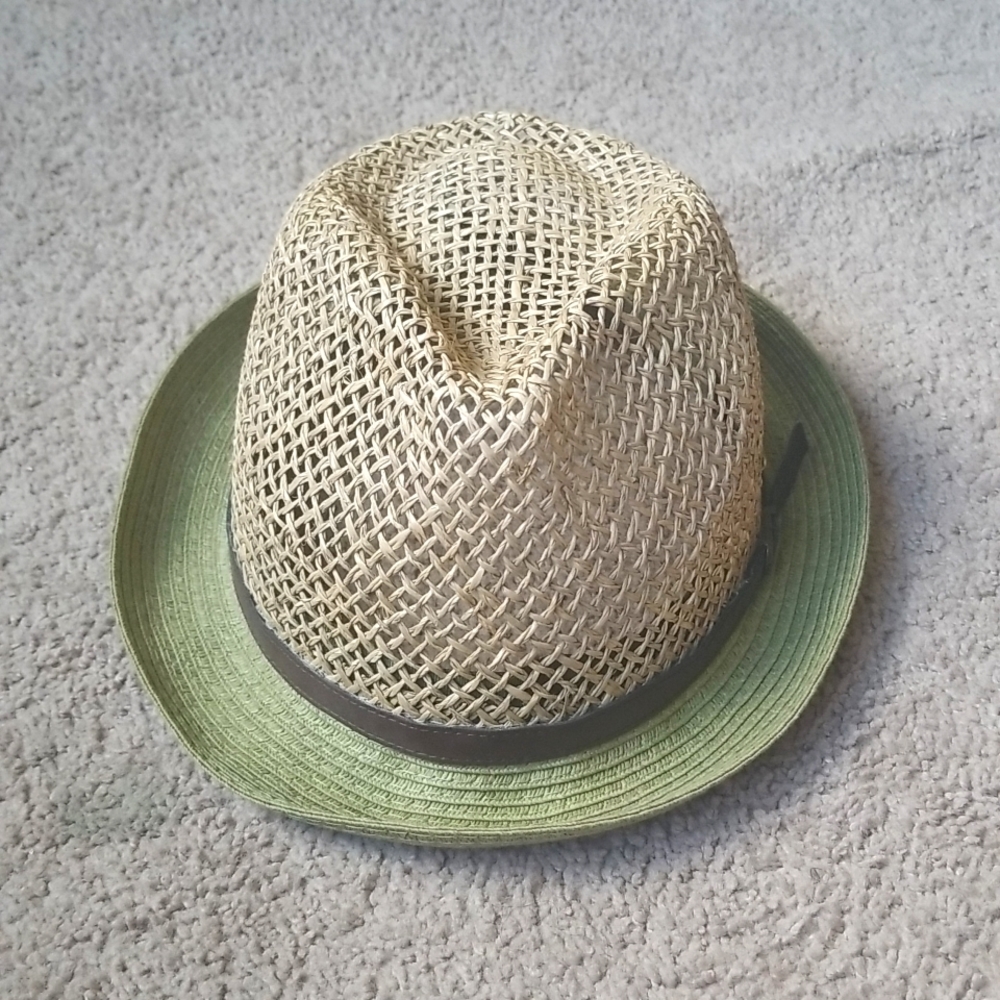 D&Y two toned Fedora with brown strap